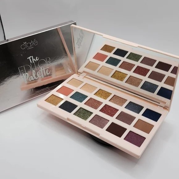🌸 Ciate London - The Editor Palette New England Eyeshadows Bold Colors NIB - Picture 2 of 8